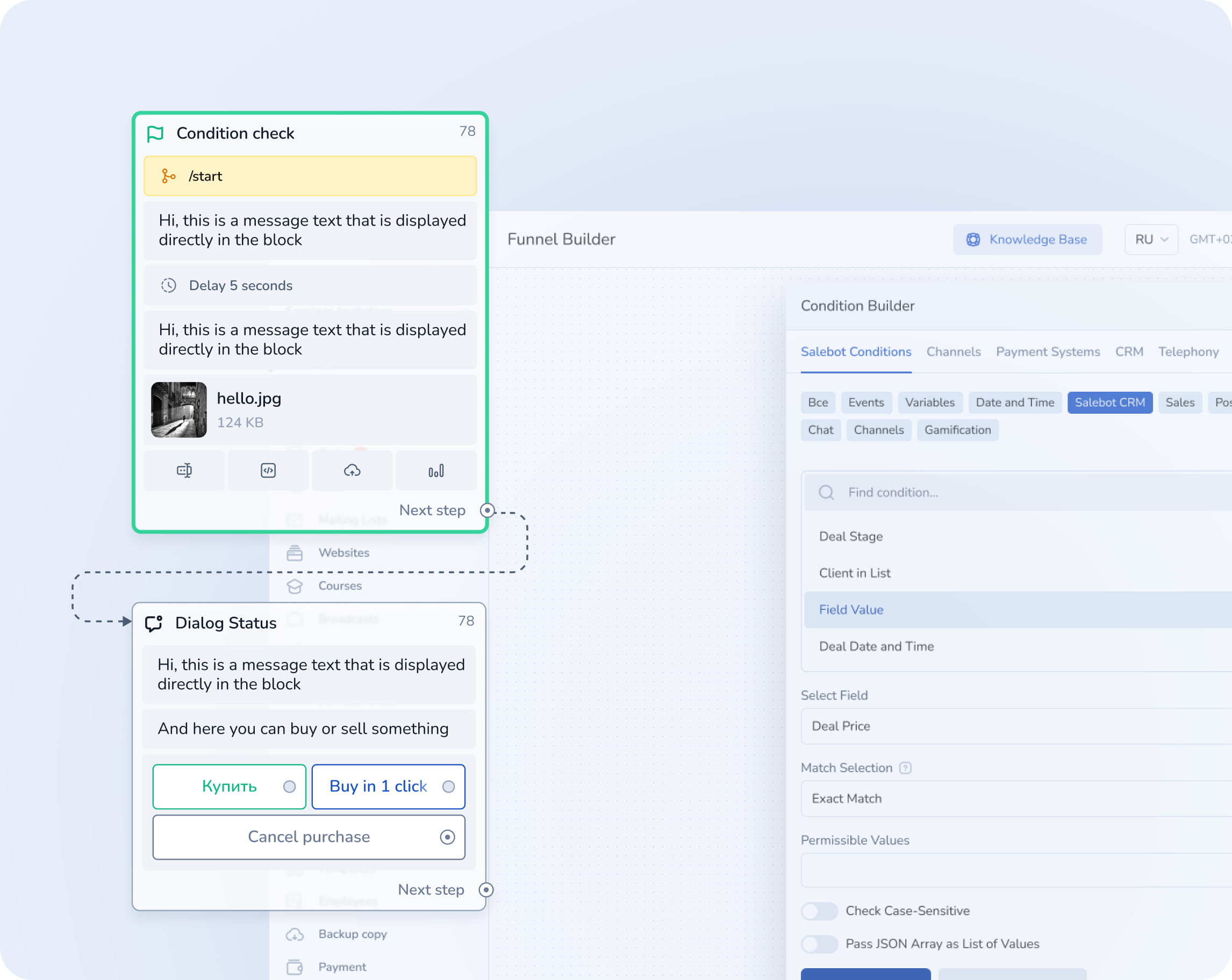 Instant chat replies