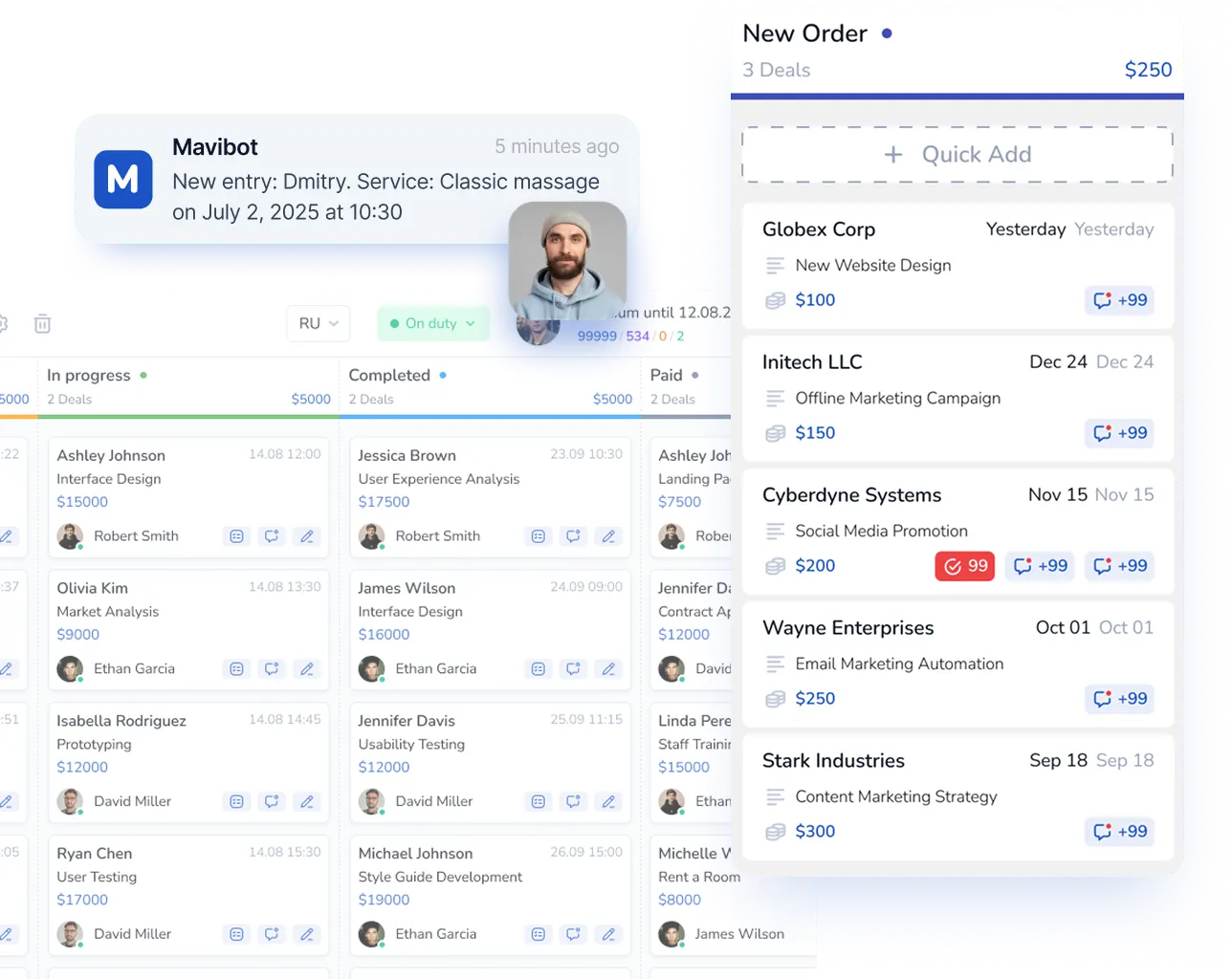 CRM demo