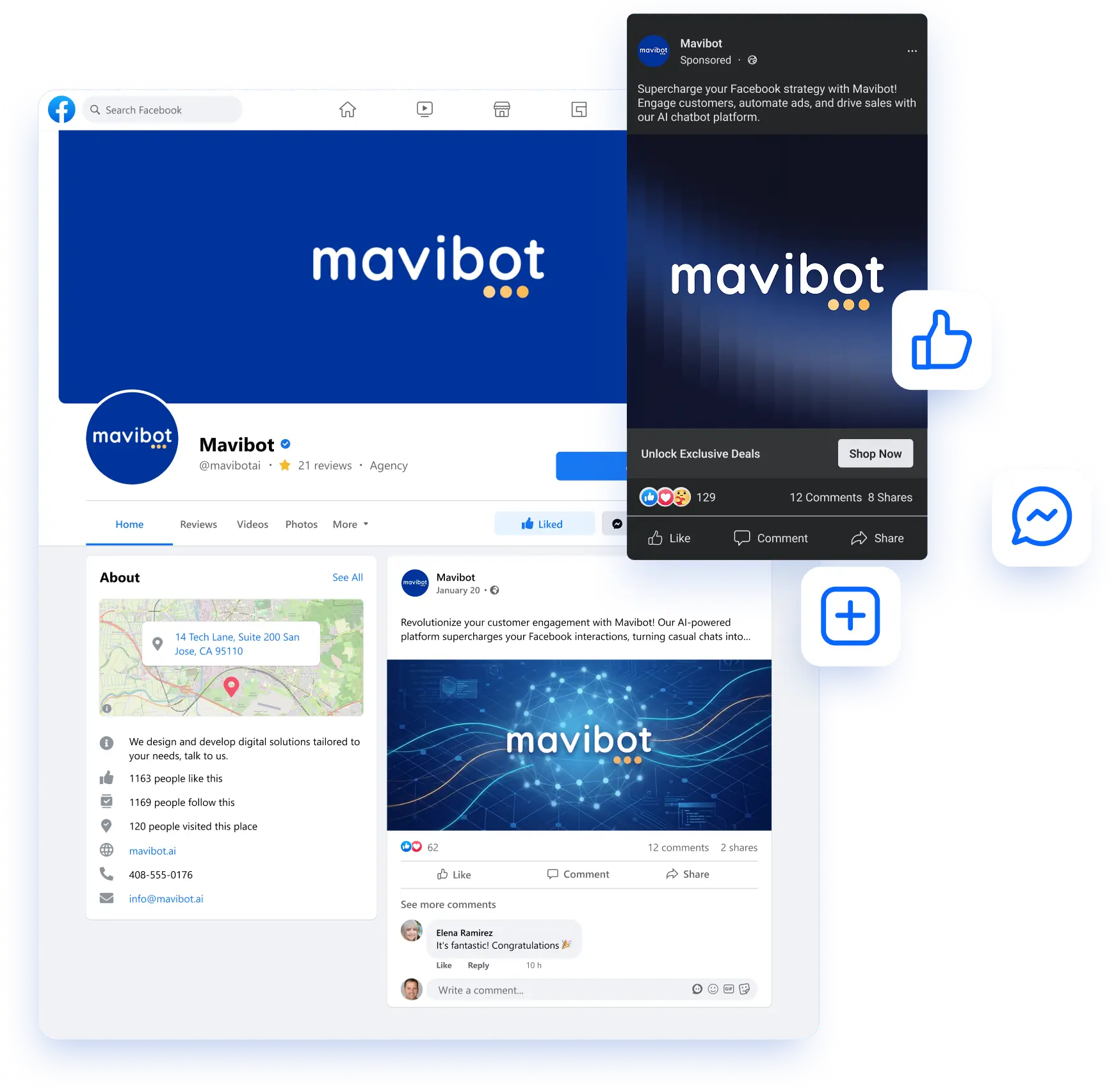 Facebook bot demo