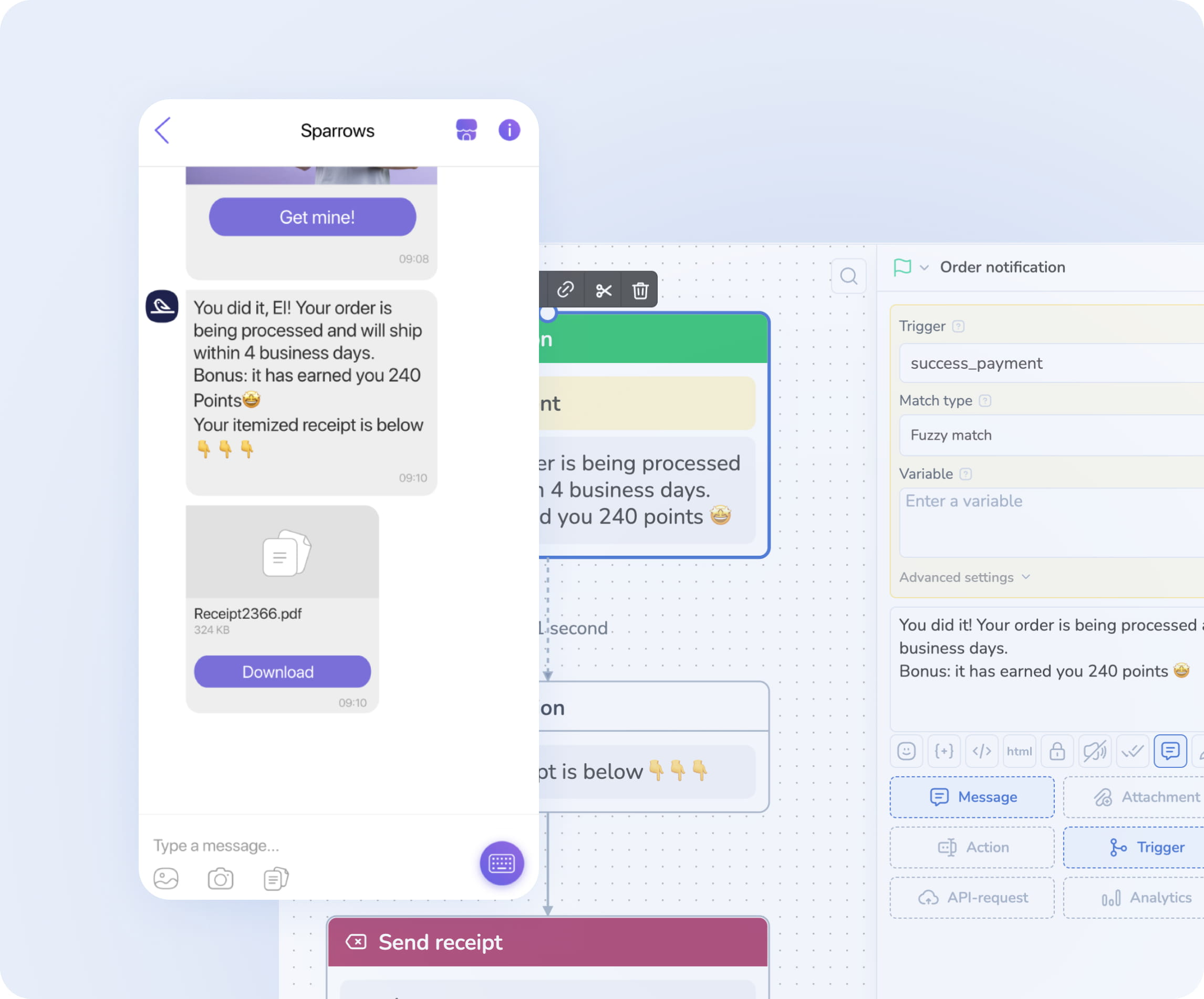 Automate your sales flow
